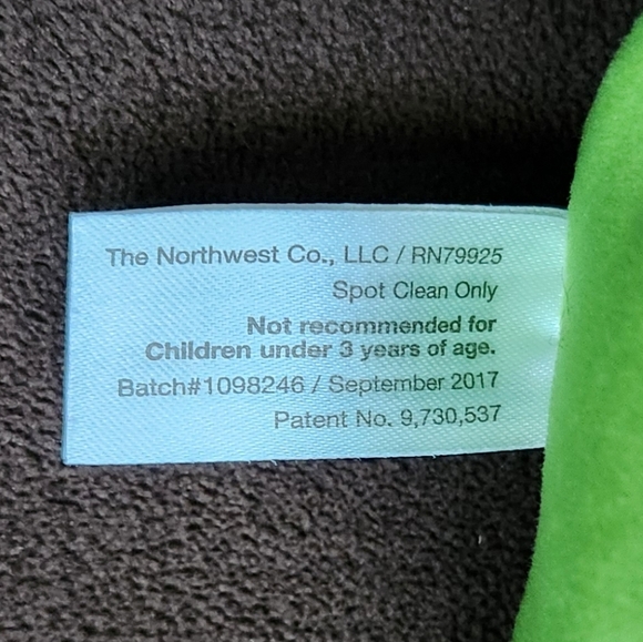 🐢💚 Teenage Mutant Ninja Turtles Plush Cube – 6-Inch Green Turtle Pre-Owned - Picture 7 of 12